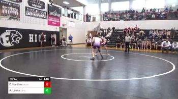 172 lbs Round Of 16 - Chase Hartline, Brandywine Heights vs Anthony Leone, Lancaster Catholic