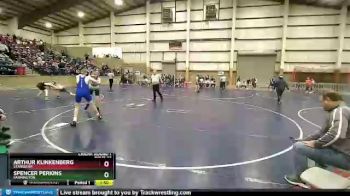 120 lbs Champ. Round 1 - Arthur Klinkenberg, Stansbury vs Spencer Perkins, Farmington