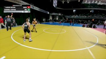 6A 113 lbs Champ. Round 1 - Aaron Reyna, Clute Brazoswood vs Gabriel Cortez, McKinney