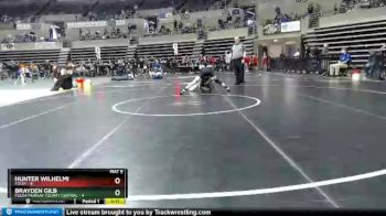 105 lbs Placement (4 Team) - Hunter Wilhelmi, Foley vs Brayden Gilb, Fulda/Murray County Central