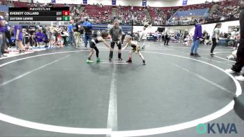 43 lbs Round Of 16 - Everett Collard, Standfast vs Zayden Lewis, Team Nomad
