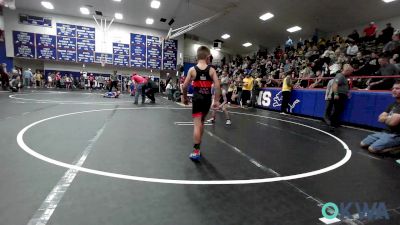 58-61 lbs Rr Rnd 3 - Fisher Herren, Chickasha Youth Wrestling vs Charlie Gastineau, Standfast