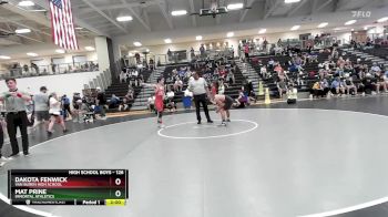 126 lbs Quarterfinal - Dakota Fenwick, Van Buren High School vs Mat Prine, Immortal Athletics