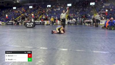 50 lbs Consy 4 - Emma Benich, Penncrest vs Cora Studd, Canon-McMillan