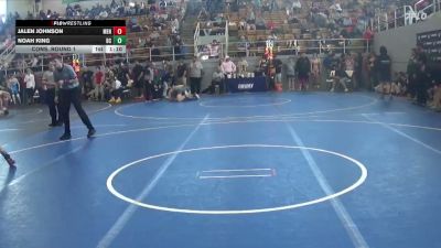 167 lbs Cons. Round 1 - Noah King, Bellefontaine Chieftains vs Jalen Johnson, Mentor