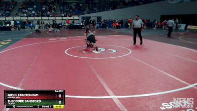 6A-132 lbs Cons. Round 2 - Theodore Sandford, Tigard vs James Cunningham, Grants Pass