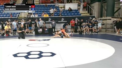 132 lbs Cons. Rd Of 32 - Avery Rios, Oklahoma vs Kade Mustin, New York