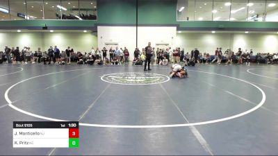 157 lbs Round Of 64 - Joey Monticello, NJ vs Kenneth Pritz, NC