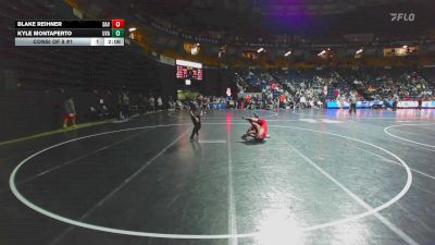 133 lbs Consi Of 8 #1 - Blake Reihner, Davidson vs Kyle Montaperto, Virginia