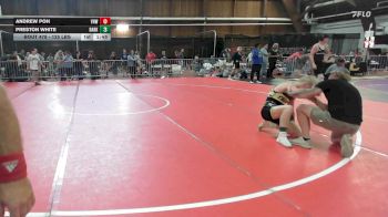 125 lbs Consi Of 4 - Andrew Poh, Vhw vs Preston White, Darkhorse Wrestling