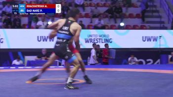 55 kg 1/4 Final - Manvel Khachatryan, Armenia vs Poya Soulat Dad Marz, Iran