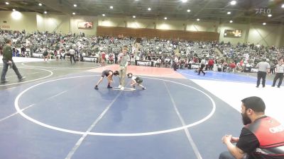 54 lbs Consolation - Fitz Moreno, Red Wave WC vs Keanu Lemrise, Redwood WC