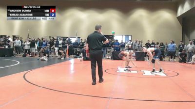 132 lbs Quarters - Andrew Bonita, Edge Wrestling vs Emilio Albanese, Grit Mat Club