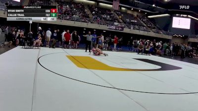 108 lbs Consi-qtrs - Ryan Smith, Cedar Grove vs Callie Trail, Fulton