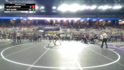 126 1A Quarterfinal - Jack Oliver, Lemon Bay vs Dylan Lunsford, Bishop Kenny