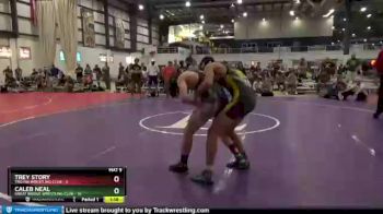 126 lbs Placement (4 Team) - Trey Story, TROJAN WRESTLING CLUB vs Caleb Neal, GREAT BRIDGE WRESTLING CLUB