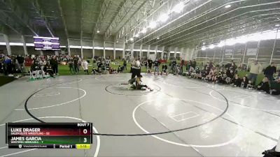 100 lbs Champ Round 1 (16 Team) - Luke Drager, Salem Elite Wrestling vs James Garcia, Western Nebraska