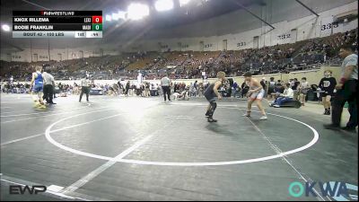 100 lbs Consi Of 16 #2 - Knox Rillema, Lexington Wrestling Club vs Bodie Franklin, Madill Takedown