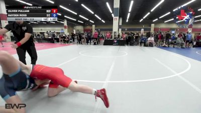 113 lbs Round Of 16 - Oliver Pulliam, Best Trained Wrestling vs Hayden Ross, 512 Outlaw Wrestling