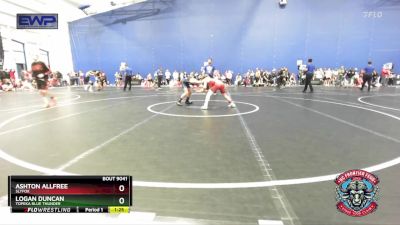 88 lbs Cons. Round 3 - Logan Duncan, Topeka Blue Thunder vs Ashton Allfree, SlyFox