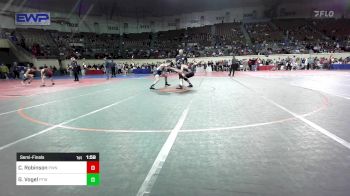 161 lbs Semifinal - Carter Robinson, Pawnee vs Gauge Vogel, Pryor Tigers Wrestling