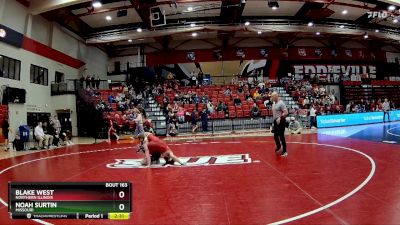 125 lbs 3rd Place Match - Blake West, Northern Illinois vs Noah Surtin, Missouri