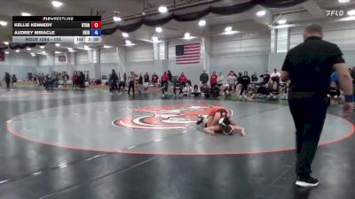 110 lbs 3rd Place Match - Kellie Kennedy, Otterbein vs Audrey Miracle, Heidelberg