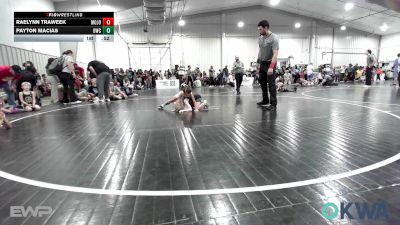 49-52 lbs Rr Rnd 2 - Raelynn Traweek, Mojo Grappling Academy vs Payton Macias, Berryhill Wrestling Club
