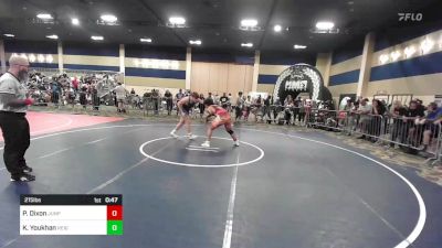 215 lbs Consi Of 4 - Preston Dixon, Junpero Serra vs Kallin Youkhan, Reign WC