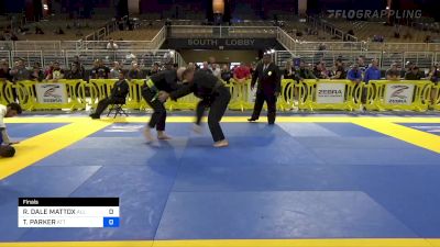 ROGER DALE MATTOX vs TRISTAN PARKER 2022 Pan Jiu Jitsu IBJJF Championship