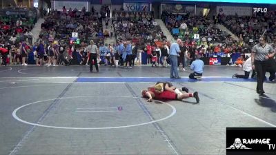 110 lbs Semifinal - Carter Stevens, Plainville Kids vs Jack Pike, Clearwater