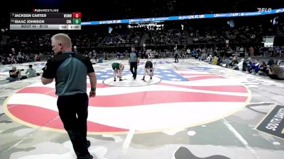 Champ. Round 1 - Isaac Johnson, Clark/Willow Lake vs Jacksen Carter, Wessington Springs/Woonsocket/Wolsey-Wessington