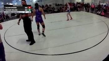 141 lbs Cons. Round 3 - Lillian Stange, Creighton vs LilyAnn Willing, Tekamah Herman Girls