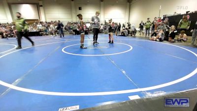 71 lbs Rr Rnd 4 - Jaxx Keely, Predator Wrestling vs Chandler Demouy, Cypress Wrestling Club