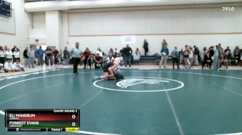 165 lbs Champ. Round 2 - Forrest Evans, Viewmont vs Eli Mangrum, Jordan