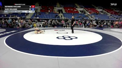 157 lbs Champ. Rd Of 128 - Raymond Holland, ID vs Alex Williams, UT