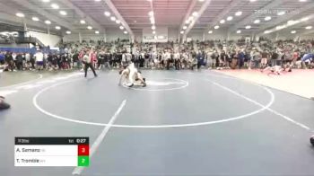 113 lbs Consi Of 8 #2 - Adrian Samano, VA vs Tate Tromble, WY