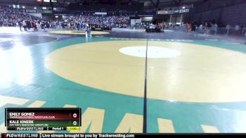 85++ Round 1 - Kale Kinerk, Mat Rats Rebooted Wrestling vs Emily Gomez, Takedown Express Wrestling Club