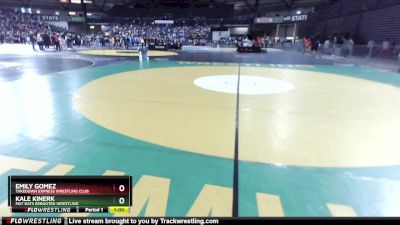 85++ Round 1 - Kale Kinerk, Mat Rats Rebooted Wrestling vs Emily Gomez, Takedown Express Wrestling Club