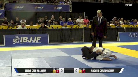 Maxwell Carlton Roeser vs Deklyn Cade McCarter 2026 Pan Kids Jiu-Jitsu IBJJF Championship