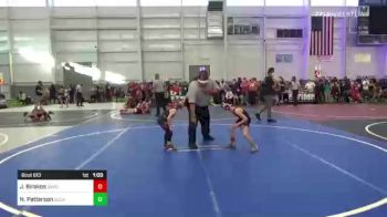 50 lbs Quarterfinal - Jayse Birakos, Oakdale vs Nickolas Patterson, SoCal Renegades