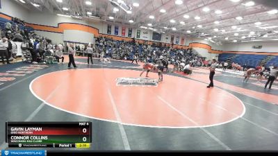 184 lbs Cons. Round 5 - Connor Collins, Wisconsin-Eau Claire vs Gavin Layman, Ohio Northern