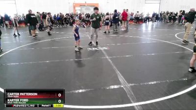 55 lbs Cons. Round 2 - Carter Patterson, Team Tiger vs Karter Ford, Back Yard Bullies