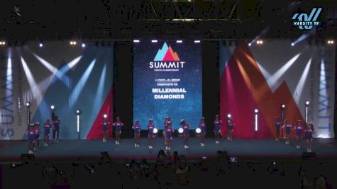 Cheertastic Co. - Millennial Diamonds [2023 L1 Youth - D2 - Medium Day 1] 2023 The Youth Summit