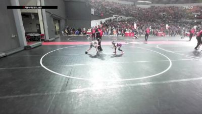 70 lbs Champ. Round 1 - Bentleigh Sherman, Chetek-Weyerhaeuser vs Joanna Fonkert, River Valley Youth Wrestling