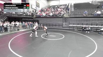 4A 215 lbs Cons. Round 3 - Spencer Mitchell, Green Canyon vs Cesar Inzunza, Timpanogos