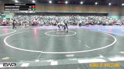 100 lbs Round Of 16 - Brooklynn Reed, N/A vs Giselle Urquizo, Atwater Wrestling
