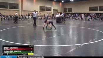 70 lbs Finals (2 Team) - Brody Westrem, Iowa Gold vs Alexander Whitted, Tennessee Blue