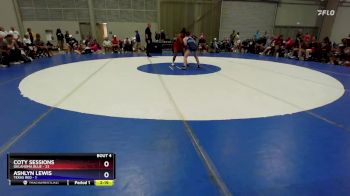 115 lbs Round 2 (6 Team) - Coty Sessions, Oklahoma Blue vs Ashlyn Lewis, Texas Red