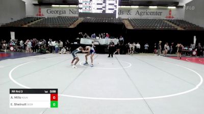 105 lbs Rr Rnd 3 - Aumunique Mills, Roundtree Wrestling Academy vs Eliana Shelnutt, Georgia